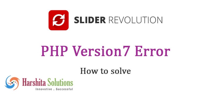 Revolution Slider PHP 7 Issue